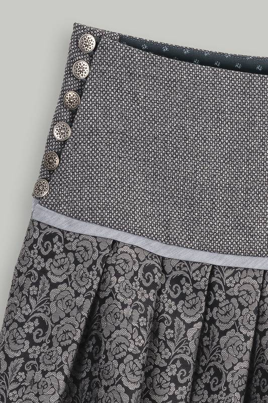Rockmacherin Tähstund Trachtenrock mit edlem Wolljacquard Riesige Rabatte