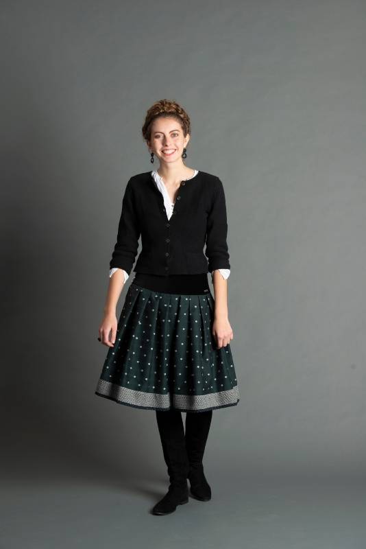 Rockmacherin Sternaglanz schwarz-weiß Fabrik Onlineshop
