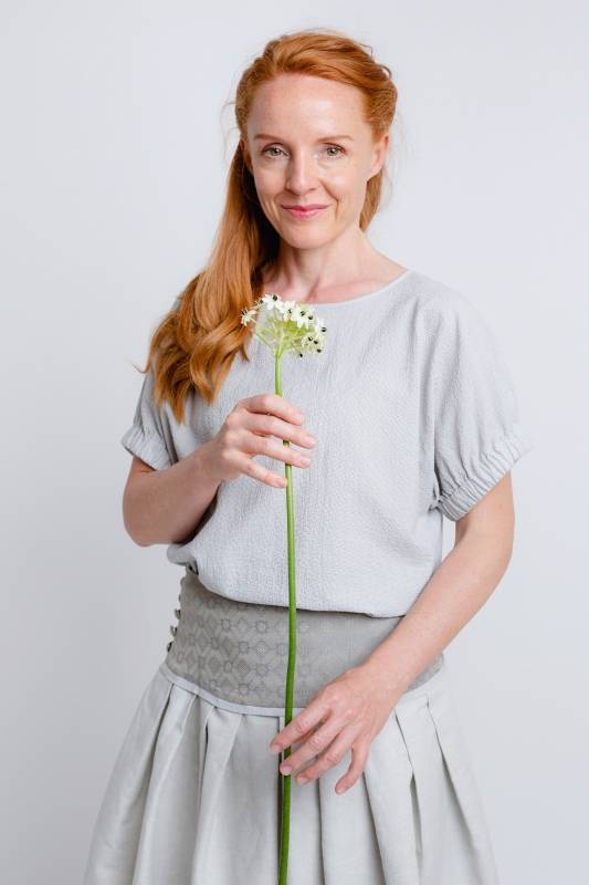 Rockmacherin Oana Damen-Bluse im Kimono-Stil Günstig kaufen
