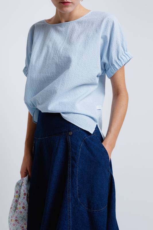 Rockmacherin Oana Damen-Bluse im Kimono-Stil Versandkostenfrei
