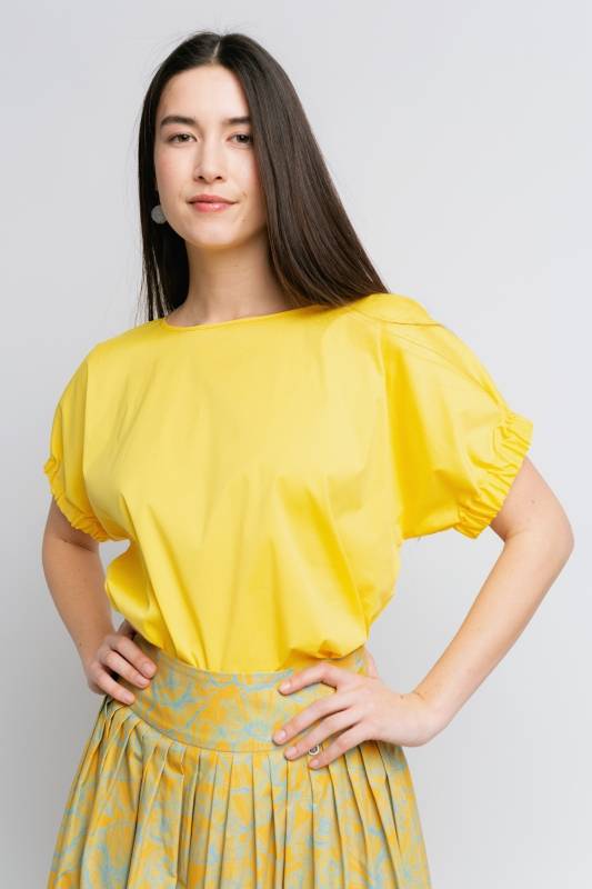 Rockmacherin Oana Damen-Bluse im Kimono-Stil Flash Sale