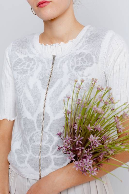 Rockmacherin Mona Trachtenshirt aus Biobaumwolle mit halblangem Ärmel Saisonschlussverkauf