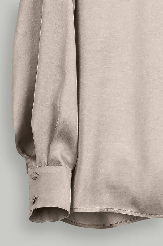Rockmacherin Hilla Damenbluse oversized aus Viskosesatin Jubiläumsangebot