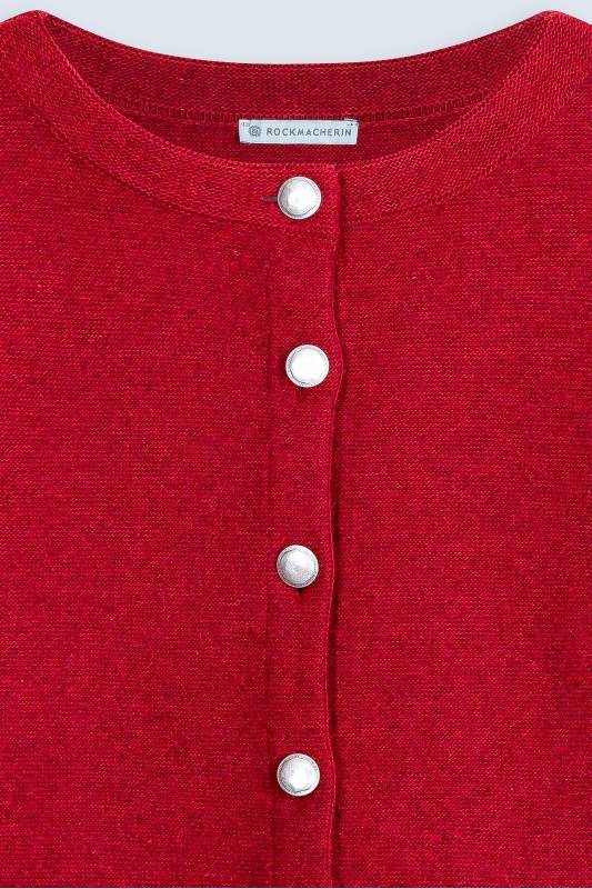 Rockmacherin Mella Strickjacke im Landhaus-Stil, mit trendig kurzem Ärmel Bis zu 65% Rabatt