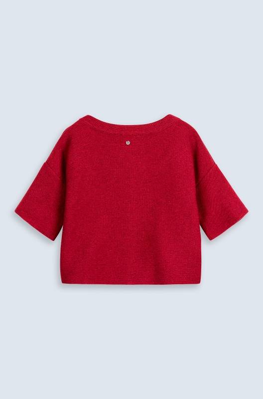Rockmacherin Mella Strickjacke im Landhaus-Stil, mit trendig kurzem Ärmel Bis zu 65% Rabatt
