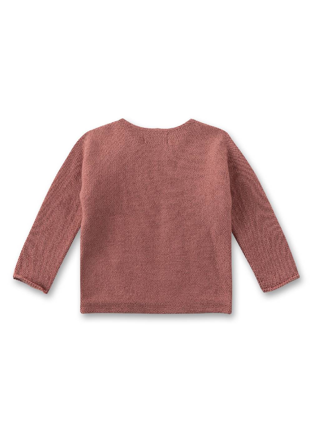 Sanetta Baby-Strickpullover Rosa aus Wolle Begrenzt auf 3 Tage