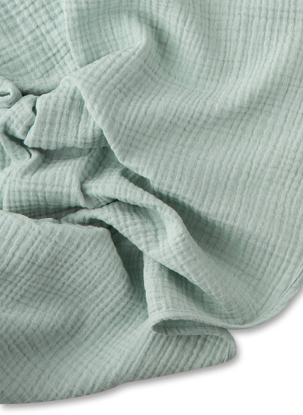 Sanetta Baby-Wickeltuch Musselin (2er-Set) Blau zollfrei
