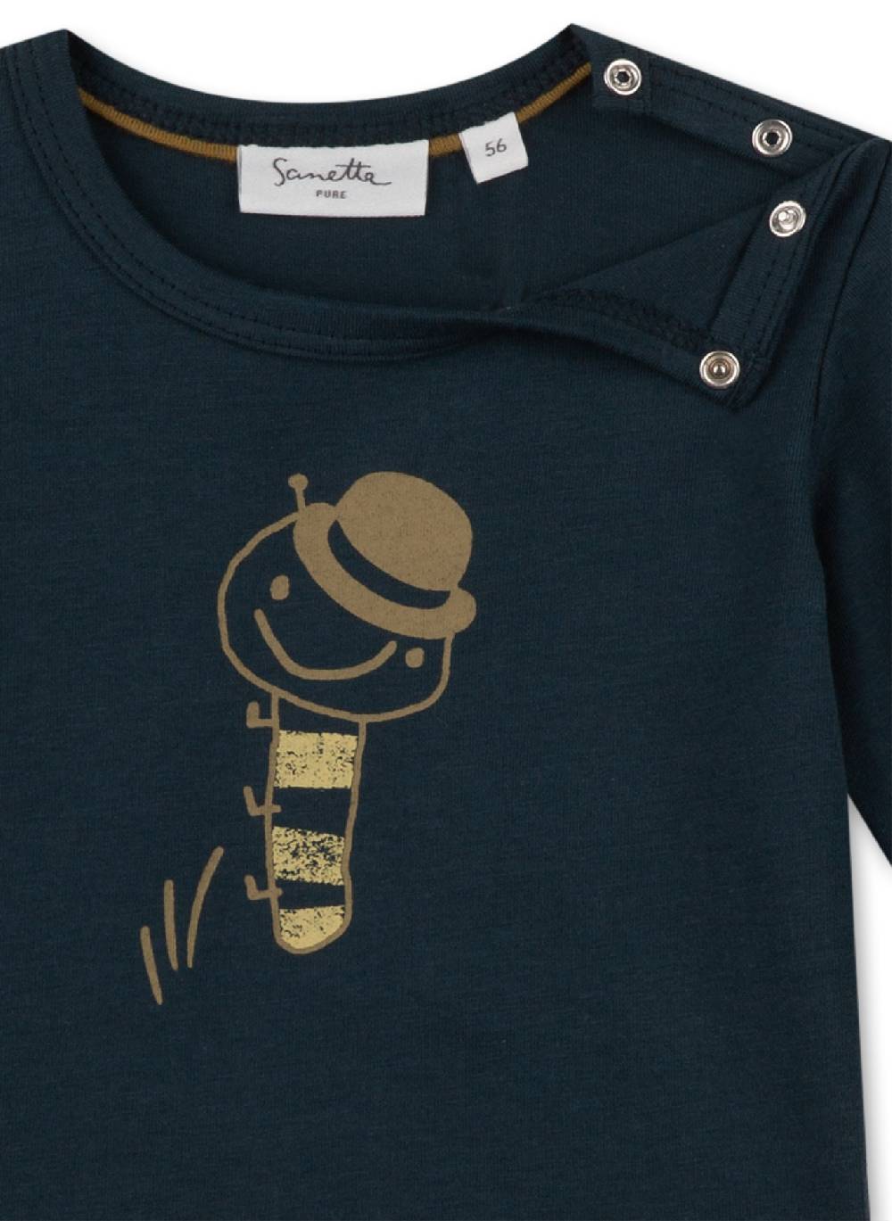 Sanetta Jungen-Langarmshirt Dunkelblau Angebote