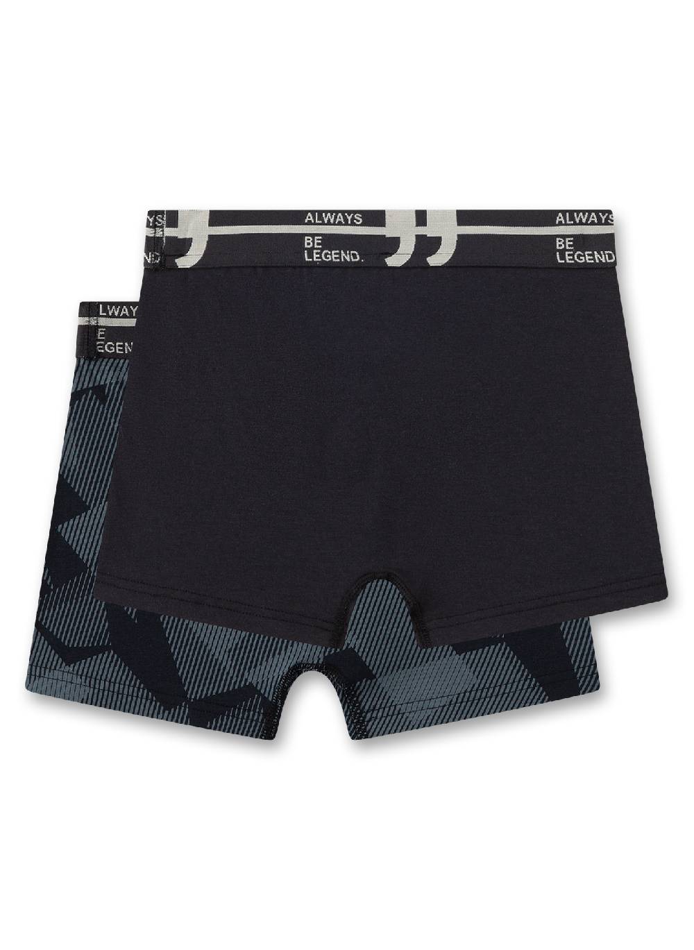Sanetta Jungen-Hipshorts (Doppelpack) Dunkelgrau Osterangebot