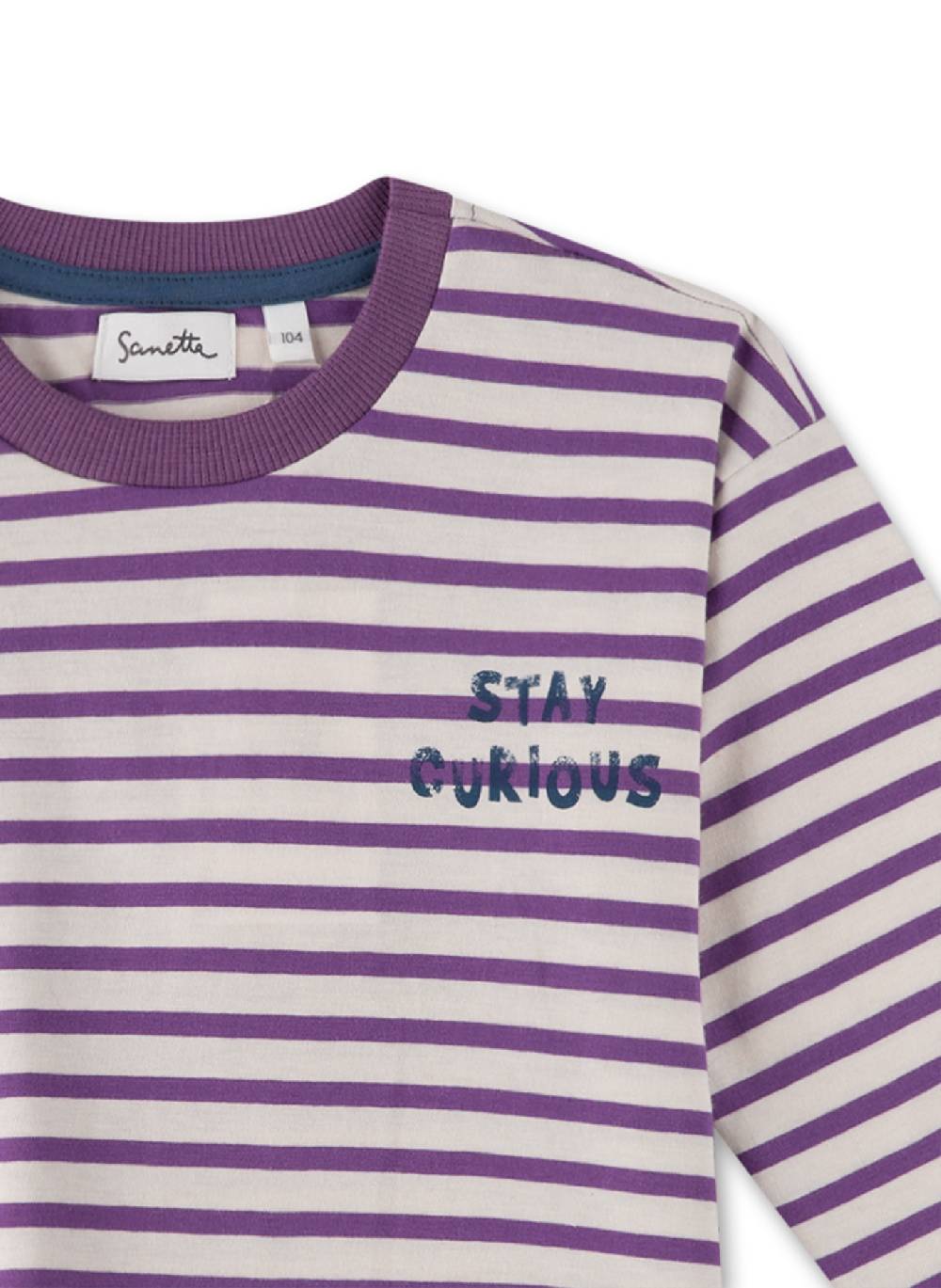 Sanetta Jungen-Langarmshirt Lila Heißer Verkauf