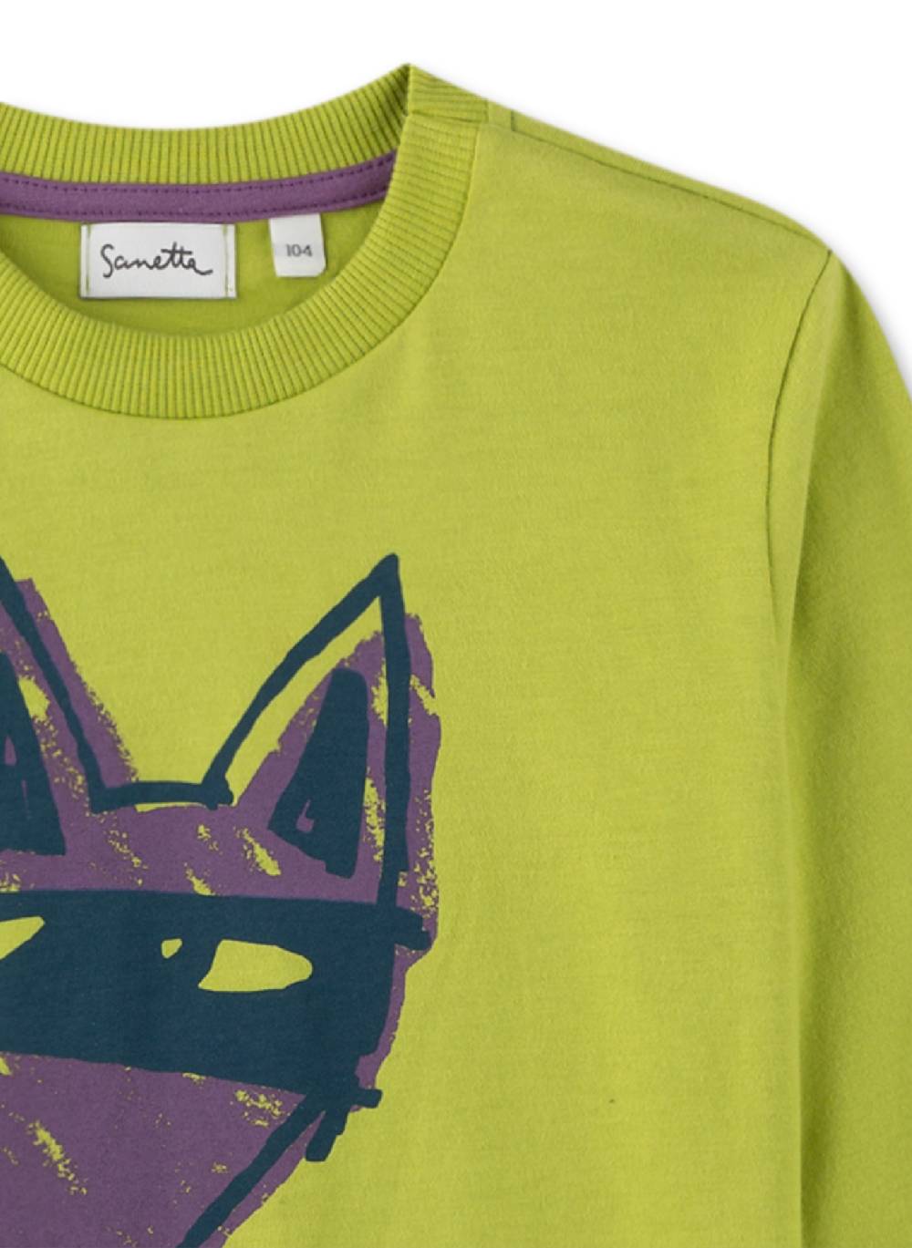 Sanetta Jungen-Langarmshirt Grün Top Angebot
