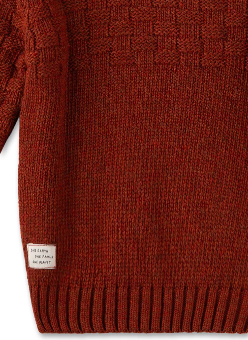 Sanetta Strick-Pullover Rot Neueste Mode