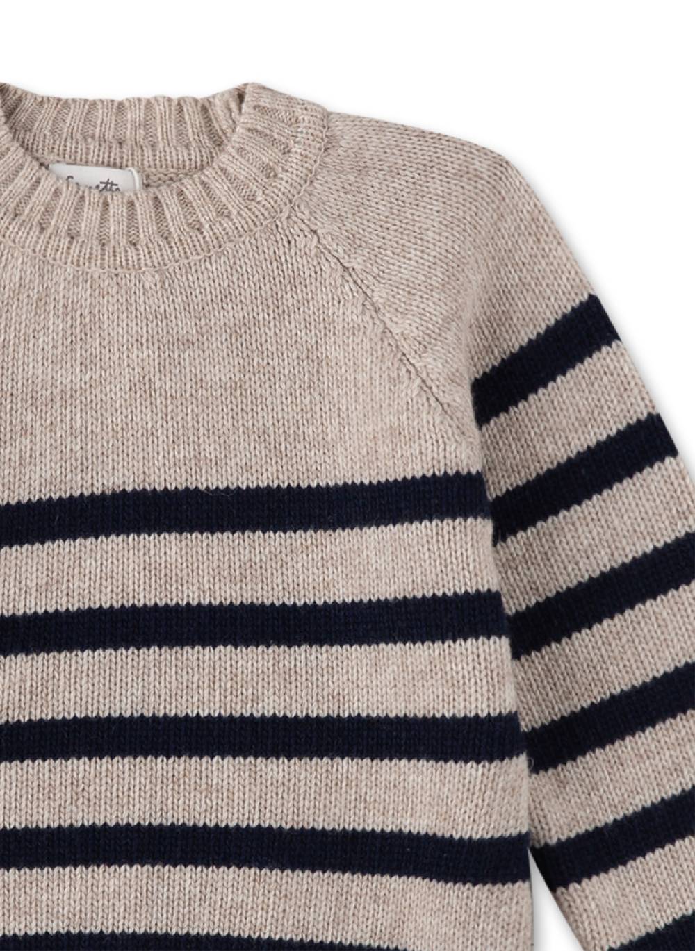 Sanetta Strick-Pullover Beige Bestseller