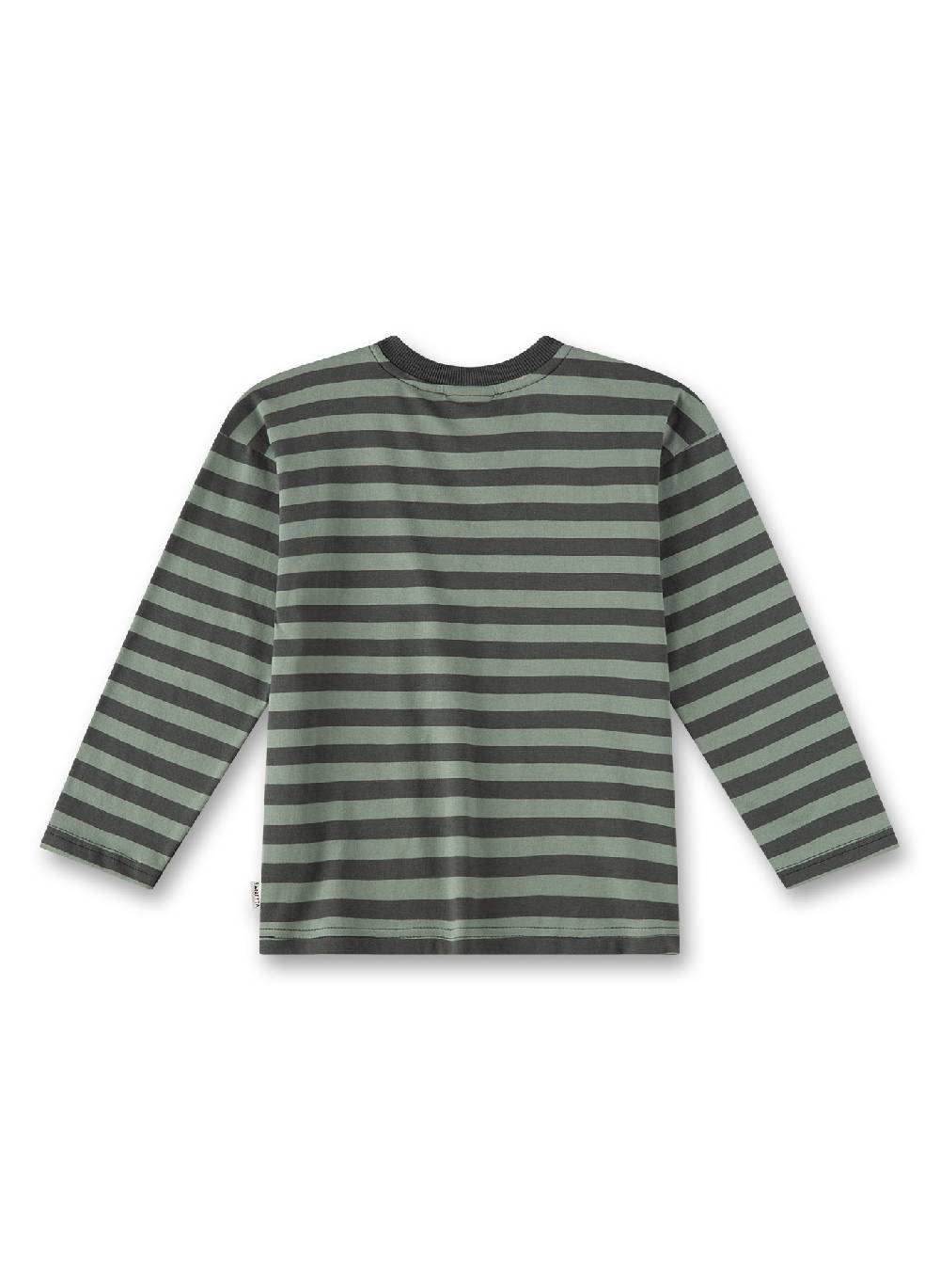 Sanetta Jungen-Langarmshirt Grün Saisonale Angebote