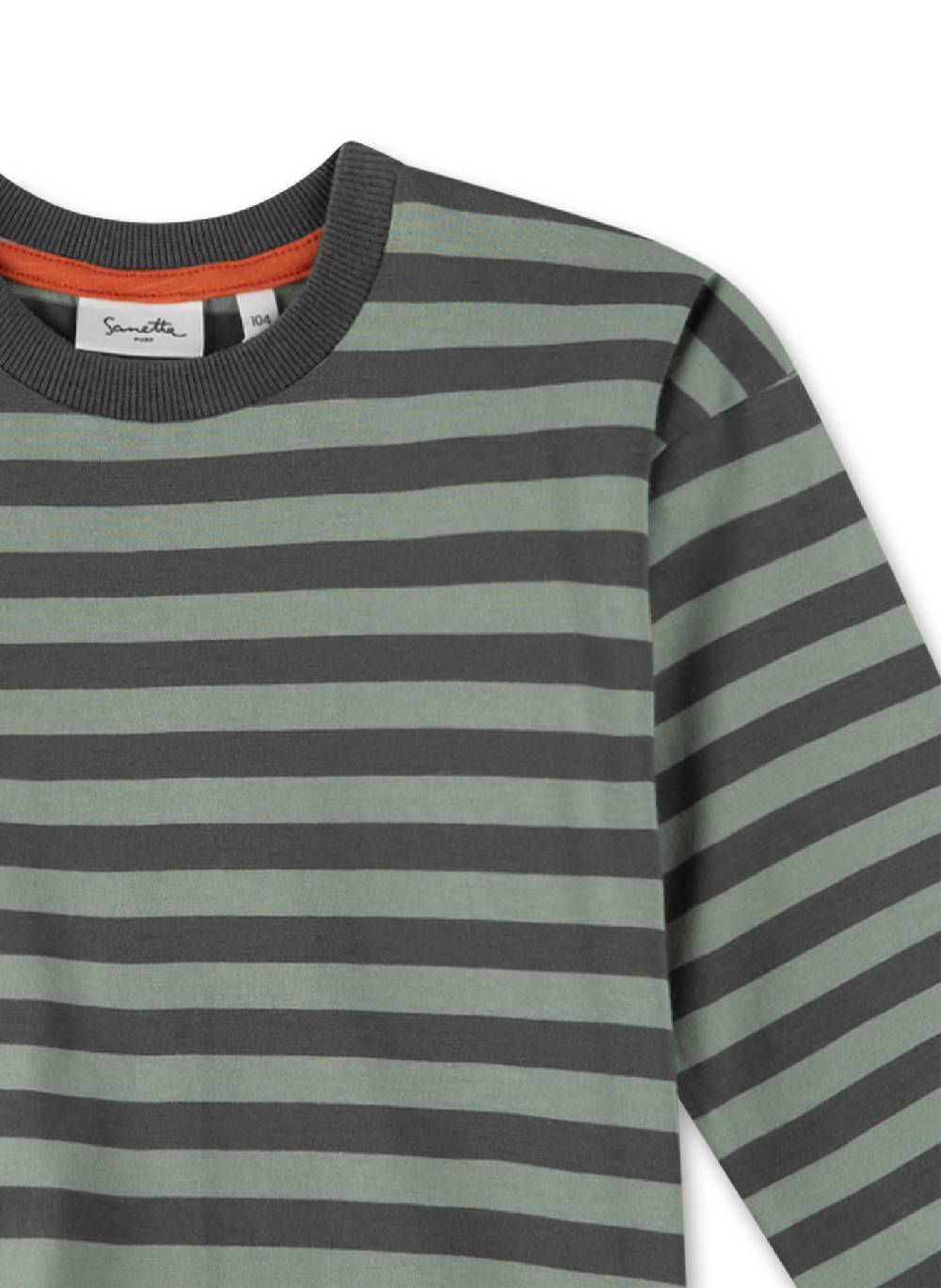 Sanetta Jungen-Langarmshirt Grün Saisonale Angebote