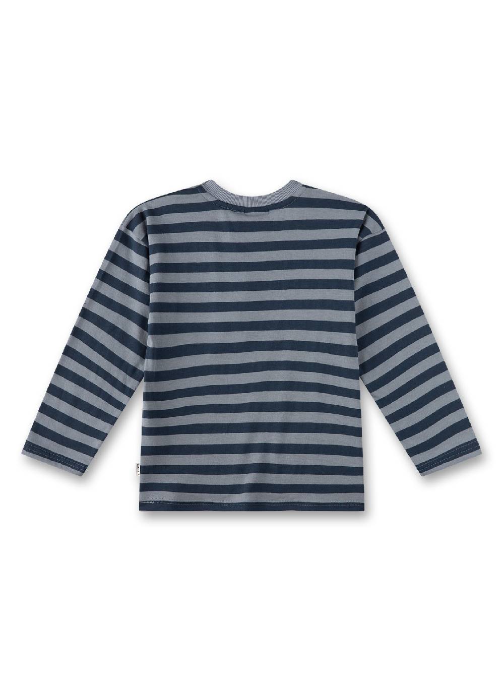 Sanetta Jungen-Langarmshirt Grau Räumungsverkauf