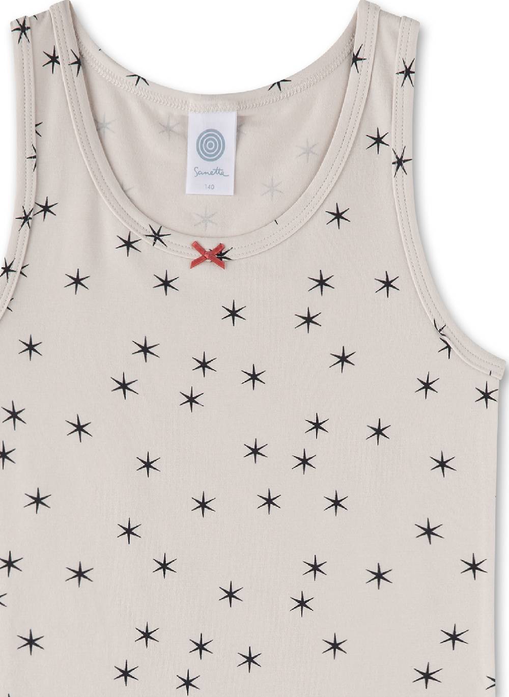 Sanetta Mädchen-Unterhemd Beige Tägliche Deals