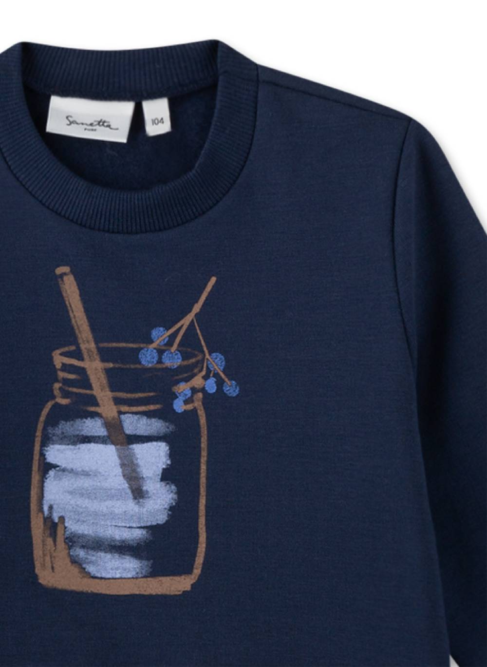 Sanetta Mädchen-Sweatshirt Dunkelblau Bis zu 55% Rabatt