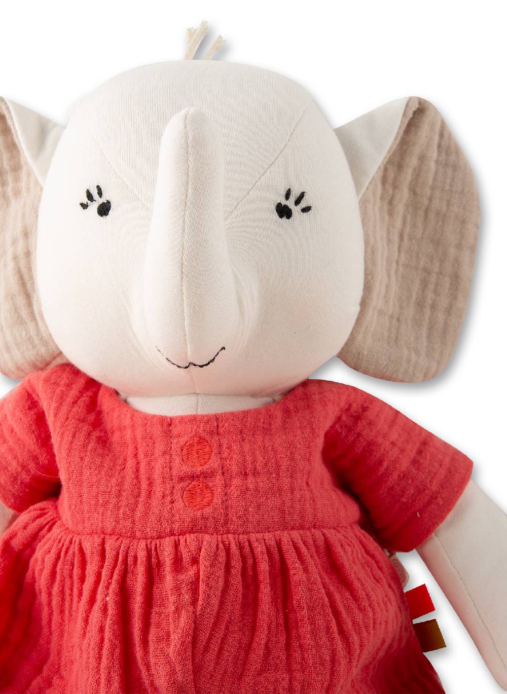 Sanetta Kuscheltier Elefant Rot Begrenzt auf 3 Tage