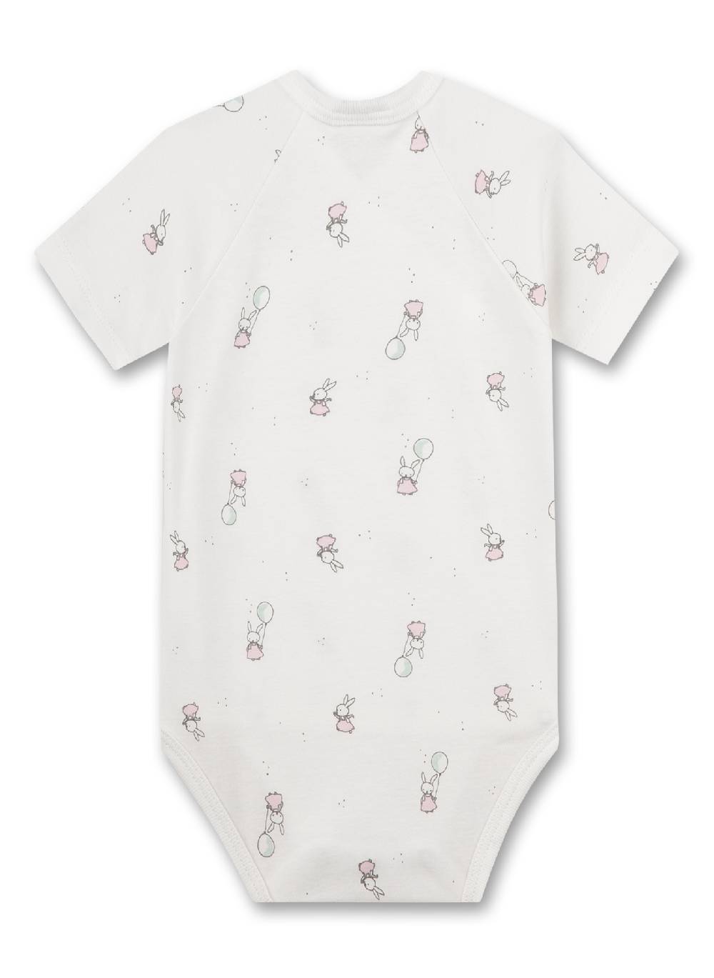 Sanetta Wickelbody kurzarm Off-White im Angebot