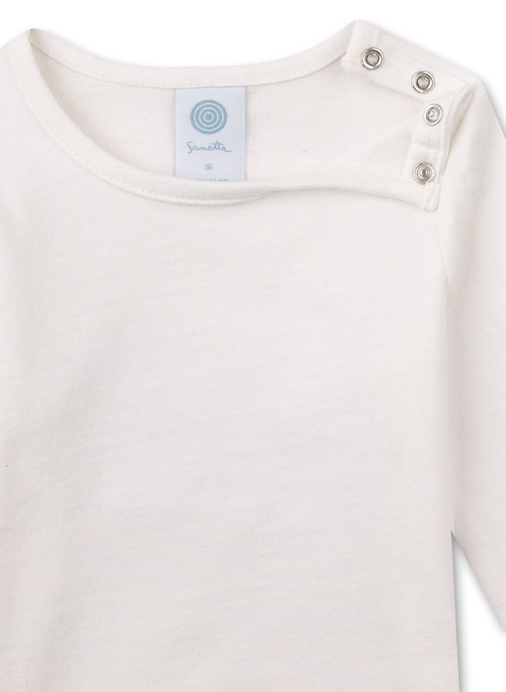 Sanetta Unisex-Langarmshirt Beige Blitzverkäufe
