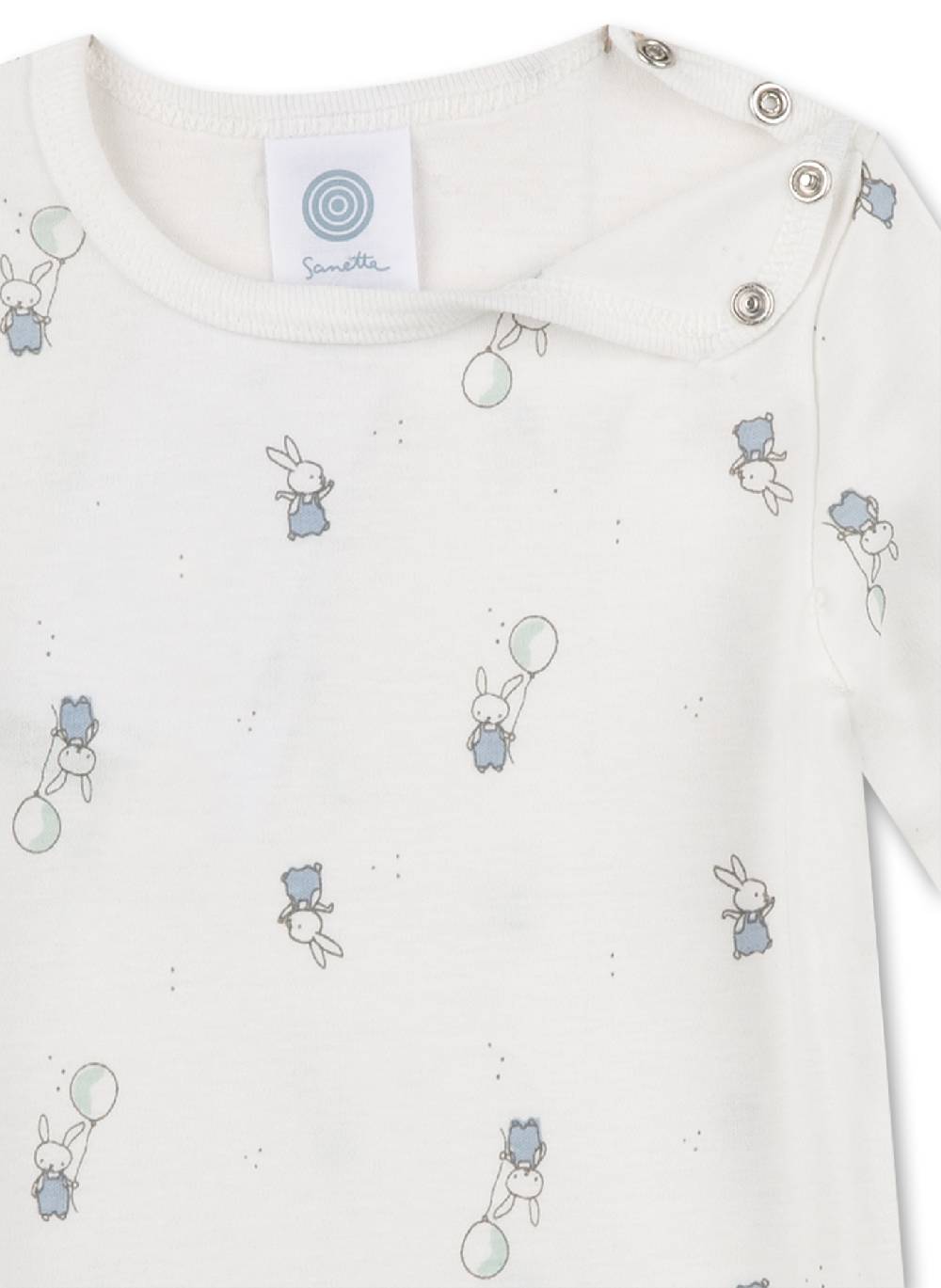 Sanetta Body langarm Off-White Weihnachtsangebot