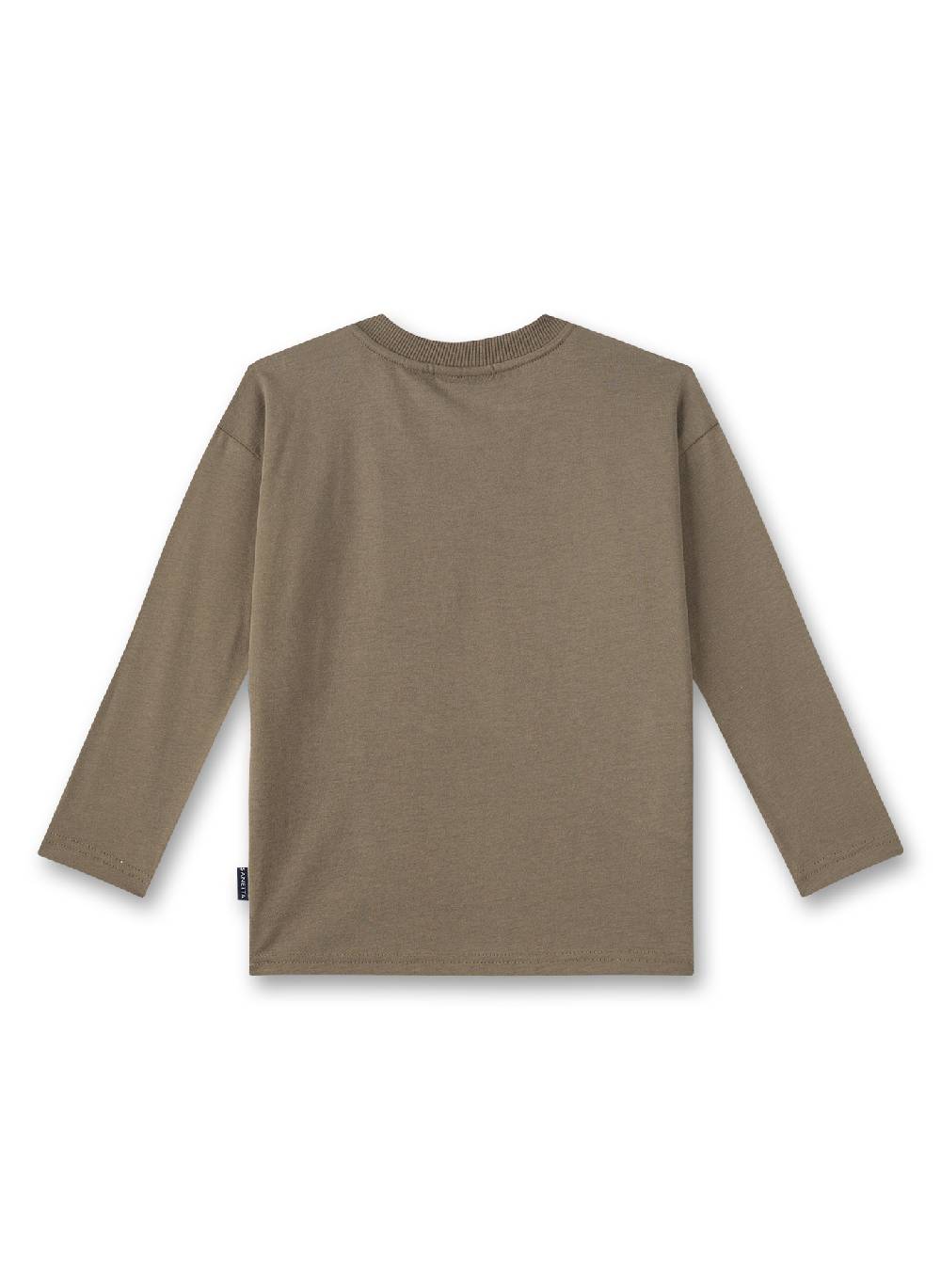 Sanetta Jungen-Langarmshirt Khaki Zeitlich begrenztes Angebot
