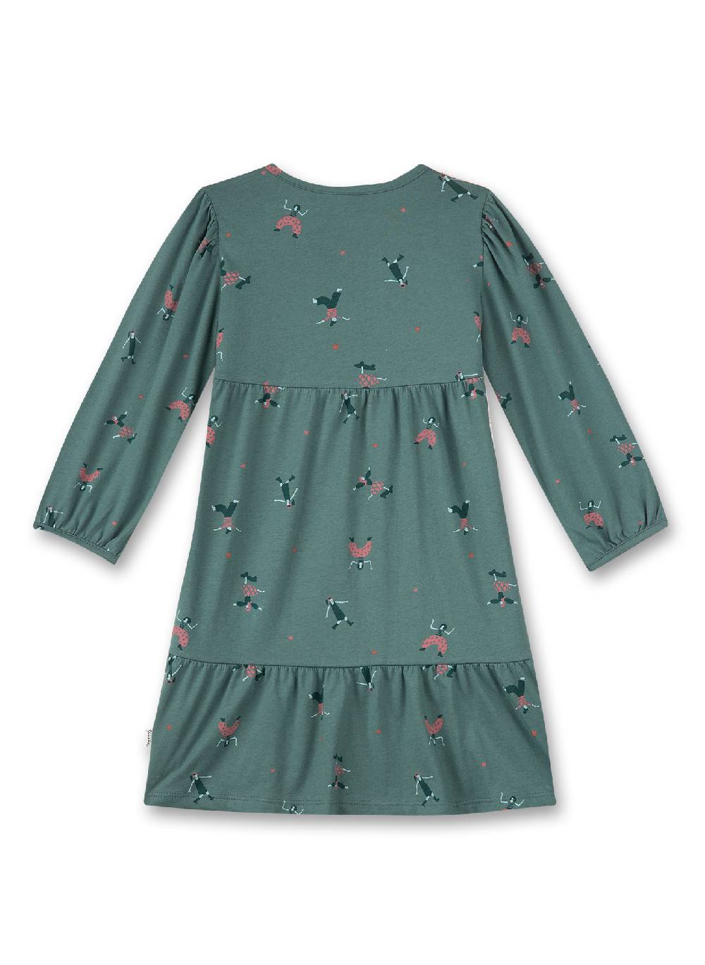 Sanetta Mädchen-Kleid Grün Räumungsverkauf