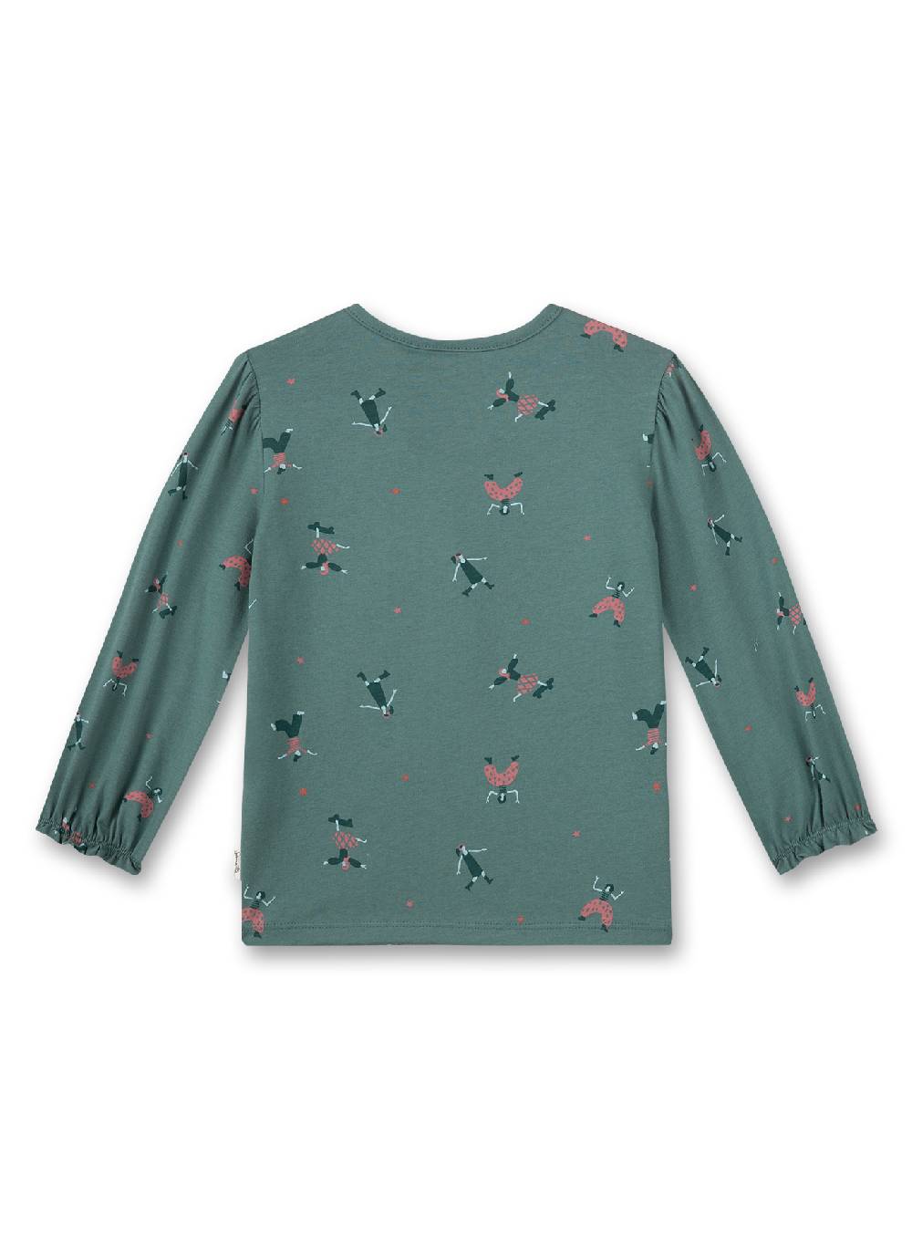 Sanetta Mädchen-Shirt langarm grün Tägliche Deals