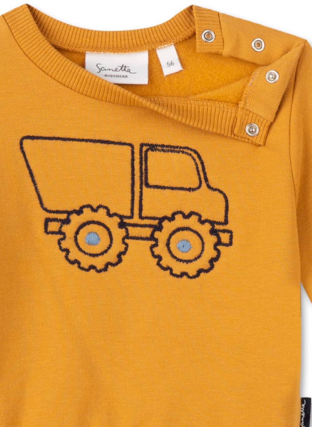 Sanetta Jungen-Sweatshirt Gelb Letzte 3 Tage