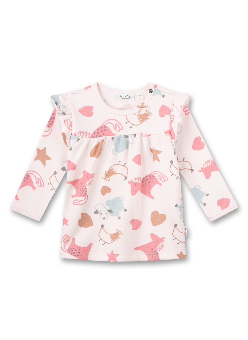 Sanetta Mädchen-Kleid Rosa im Angebot