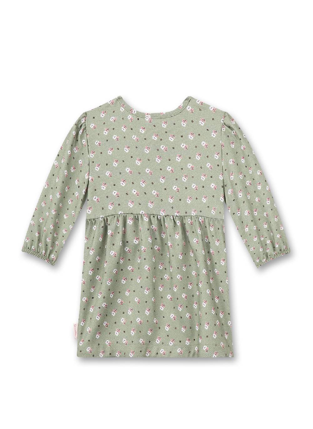 Sanetta Mädchen-Kleid Grün Rabatt