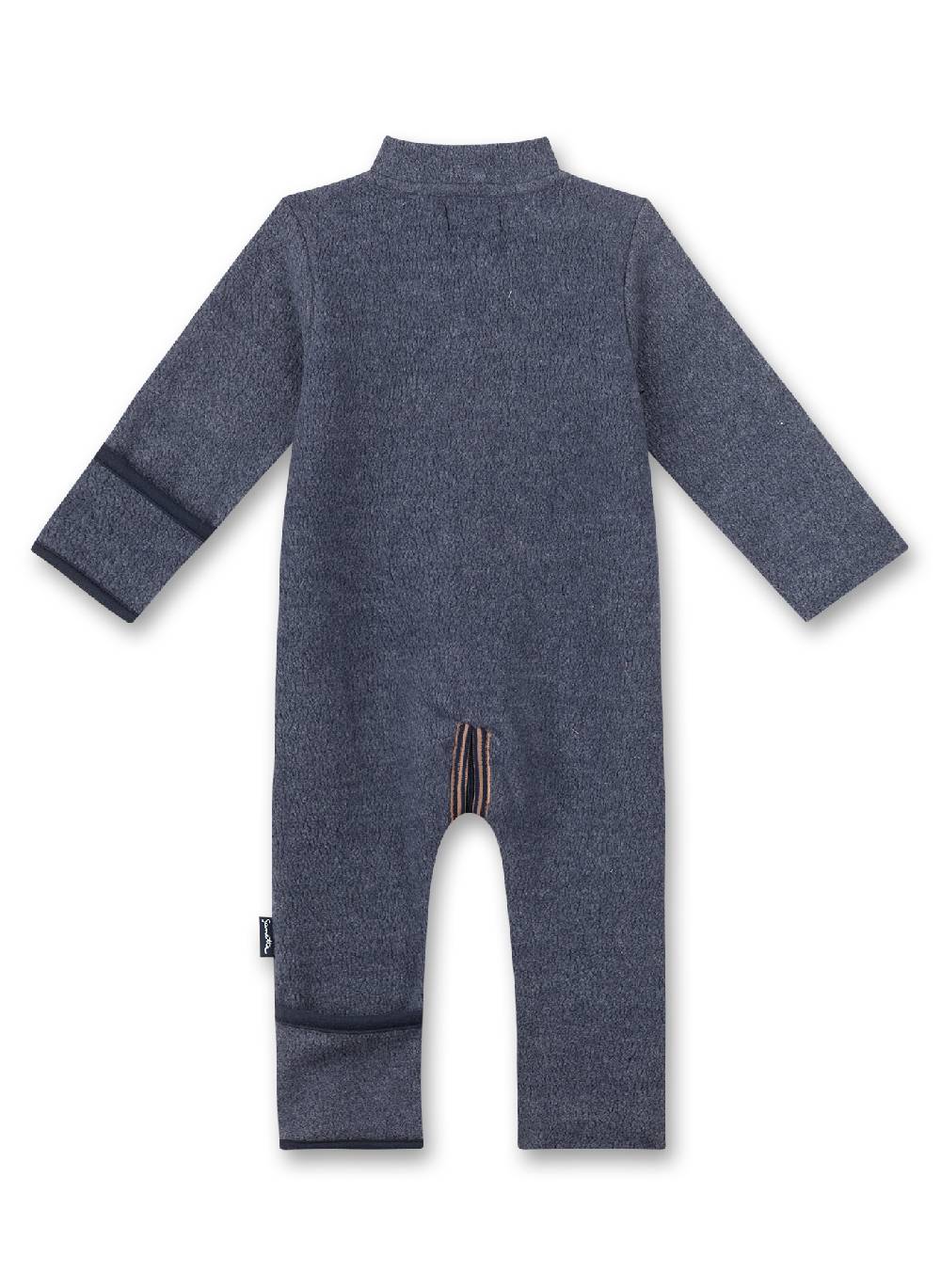 Sanetta Unisex-Fleeceoverall Blau aus recyceltem Polyester Flash Sale