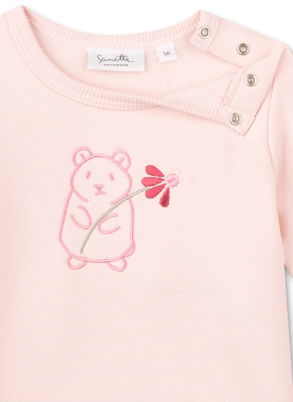Sanetta Mädchen-Shirt langarm Rosa Online Shopping