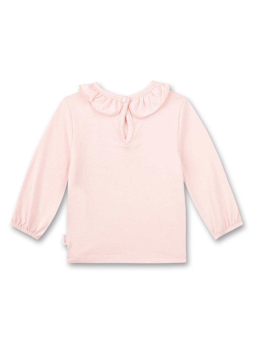 Sanetta Mädchen-Shirt langarm Rosa mit Kragen Preisnachlass