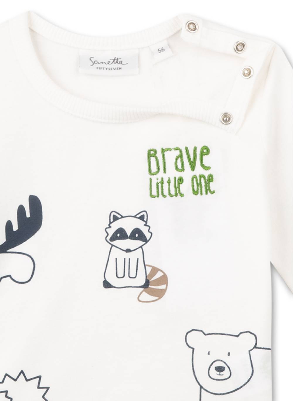 Sanetta Jungen-Shirt langarm Off-White Osterangebot