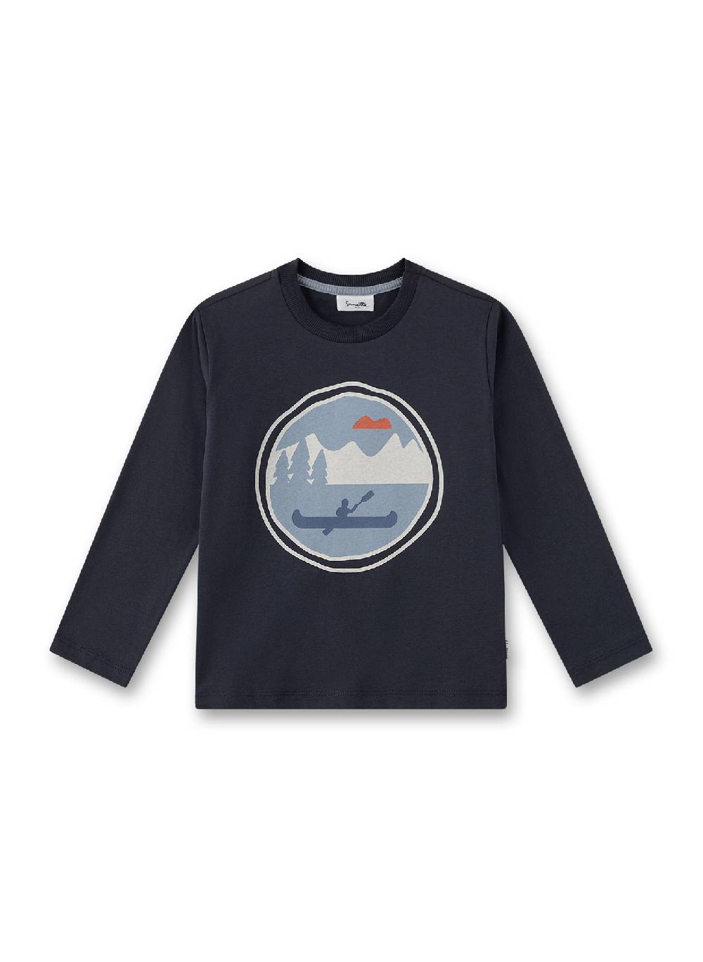 Sanetta Jungen-Langarmshirt Blau Kauf eins, bekomm eins gratis