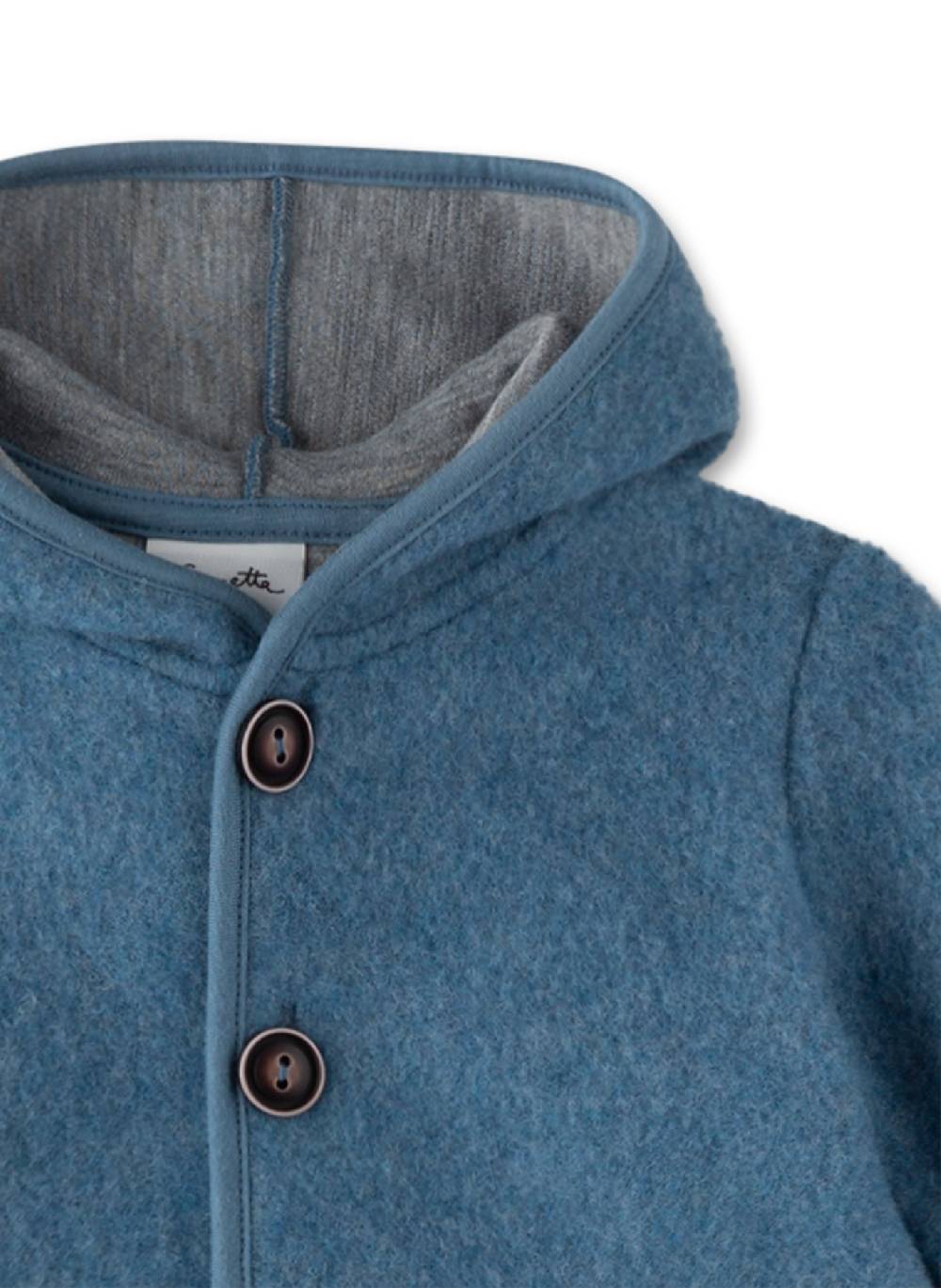 Sanetta Outdoor-Overall aus Wolle Blau Tägliche Deals