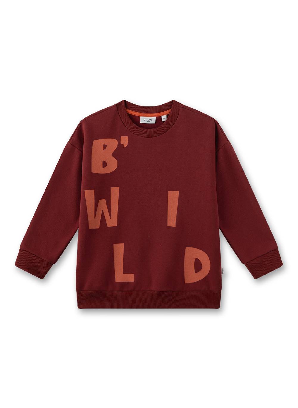 Sanetta Jungen-Sweatshirt Rot Letzte 3 Tage