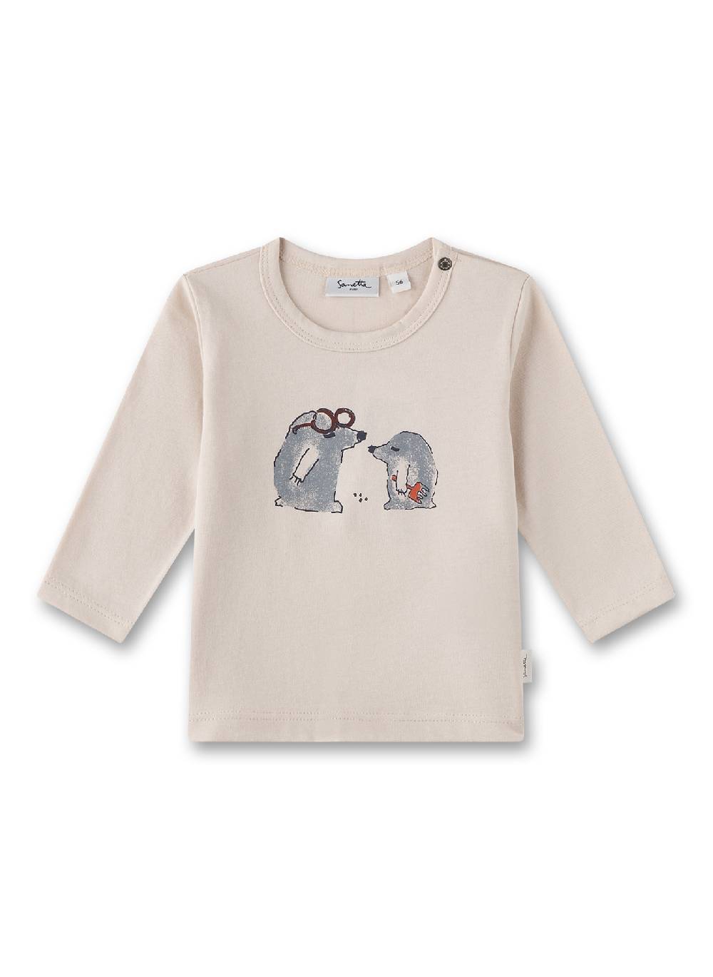 Sanetta Jungen-Langarmshirt Beige JETZT KAUFEN