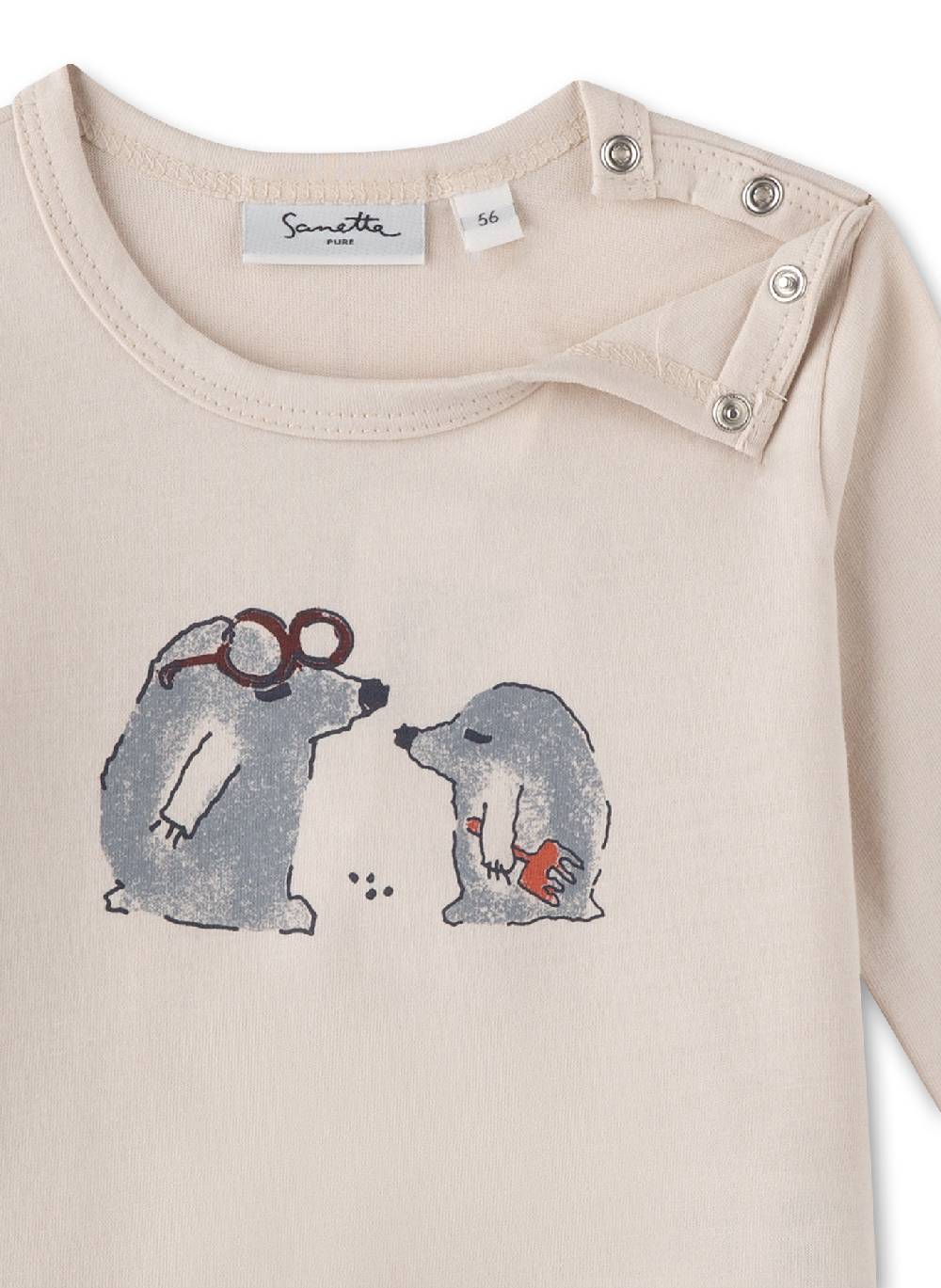 Sanetta Jungen-Langarmshirt Beige JETZT KAUFEN