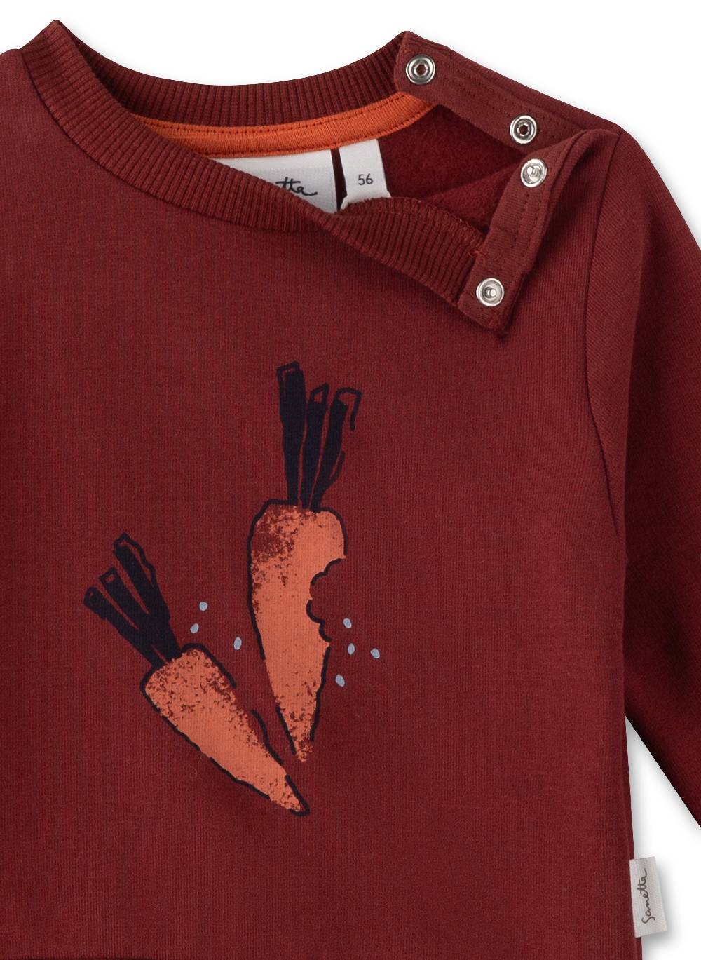 Sanetta Jungen-Sweatshirt Rot Neueste Stile
