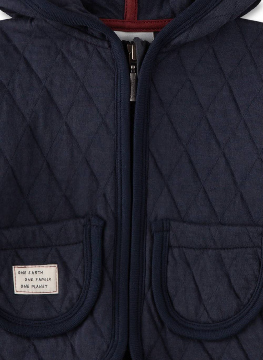 Sanetta Jungen-Steppjacke Dunkelblau Sonderangebot der Fabrik