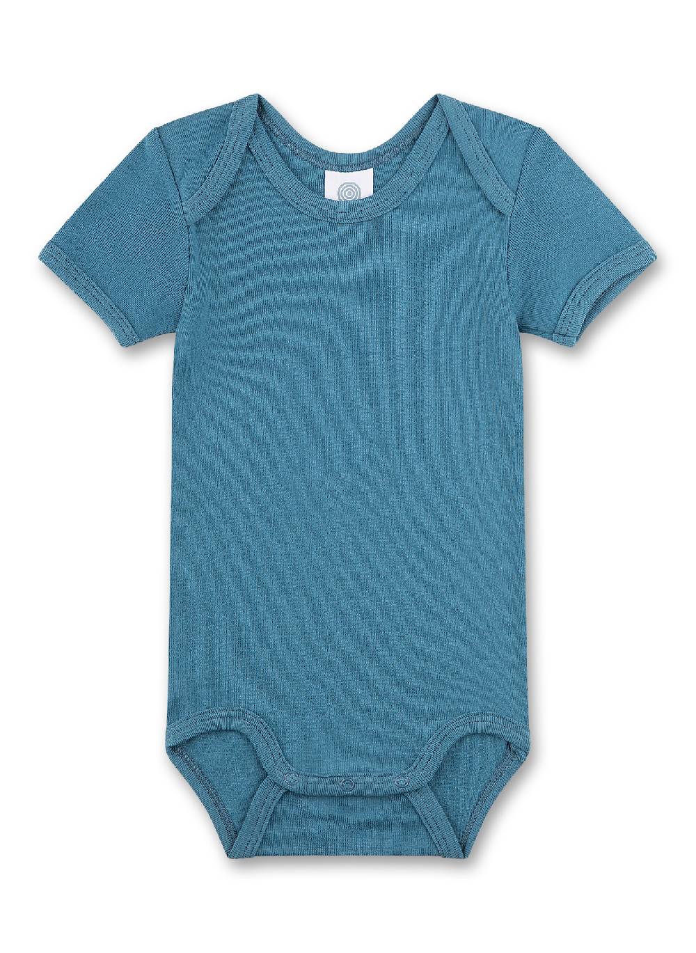 Sanetta Baby-Body langarm (Doppelpack) Blau Speichern exportieren
