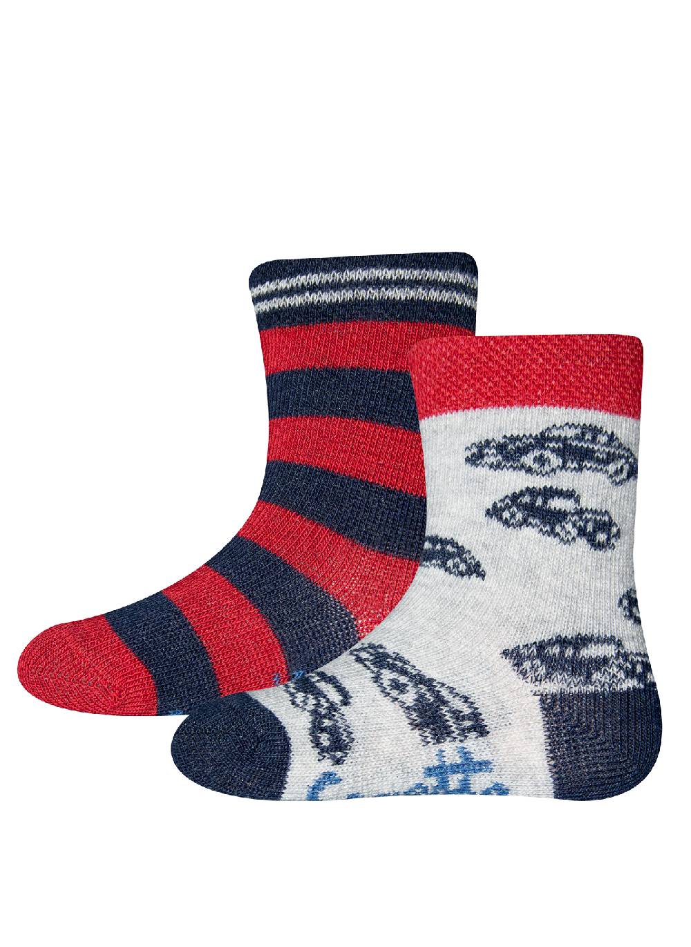 Sanetta Jungen-Socken (Doppelpack) Autos und Ringel Online