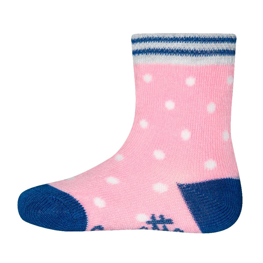 Sanetta Mädchen-Socken (Doppelpack) Graumelange und Pink Schlussverkauf