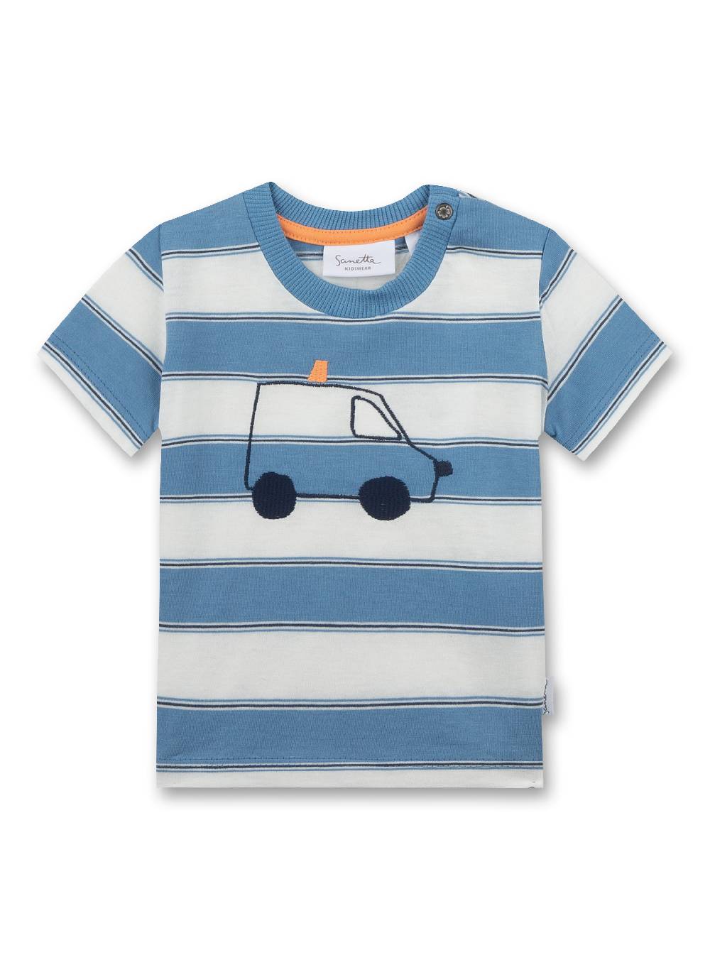 Sanetta Jungen T-Shirt Blau Kostenloser Versand