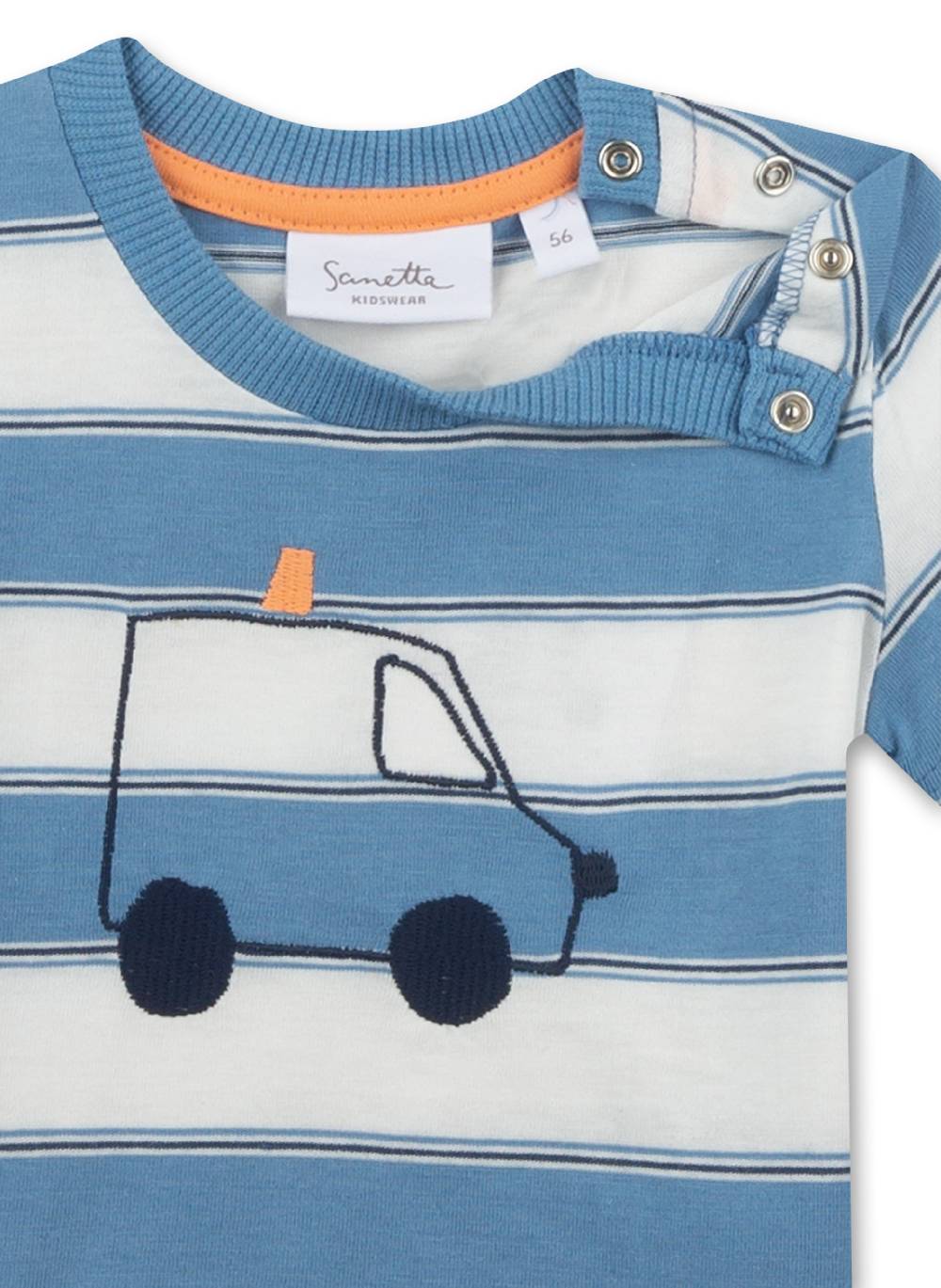 Sanetta Jungen T-Shirt Blau Kostenloser Versand