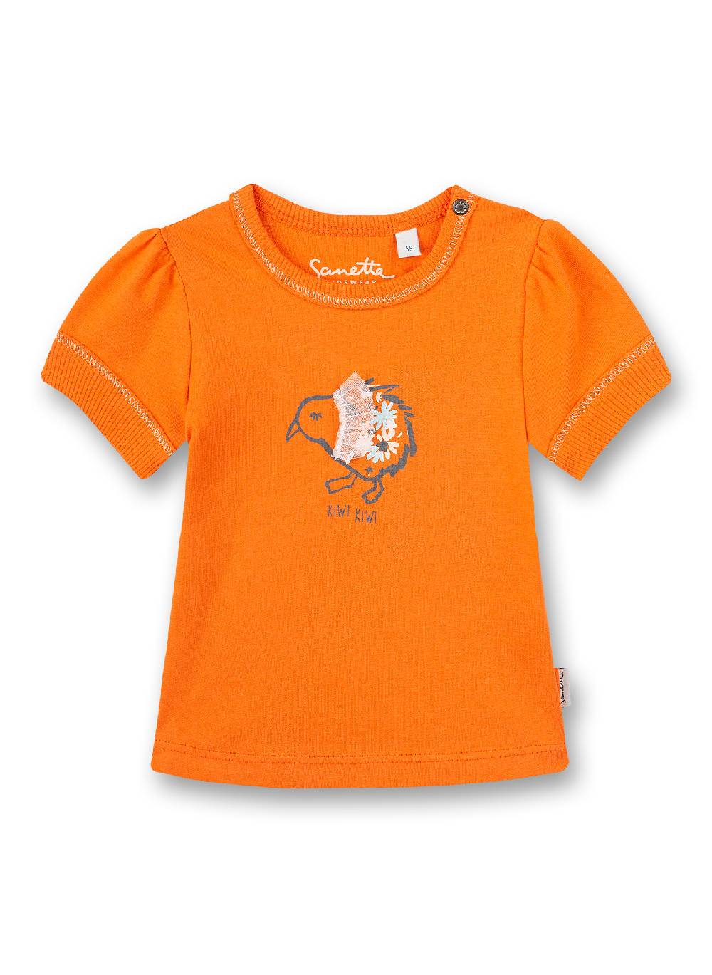 Sanetta Mädchen T-Shirt Orange Kangaroo Versandkostenfrei