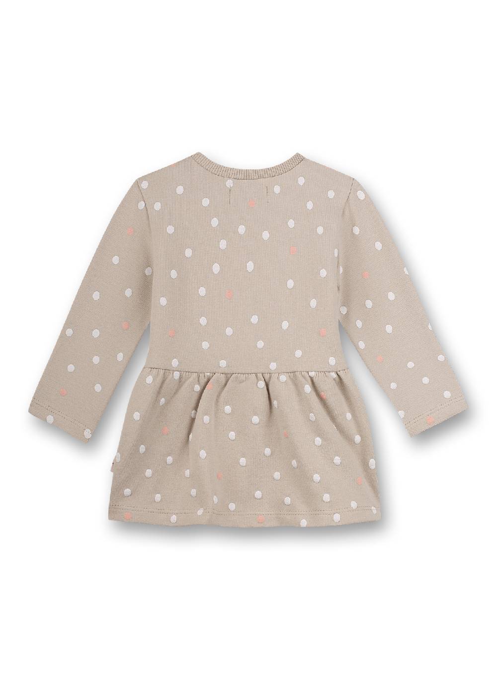 Sanetta Mädchen-Kleid Beige Free Bird Großer Ausverkauf